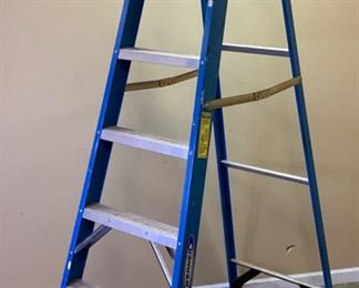 WERNER A-FRAME LADDER