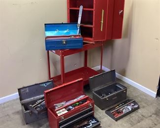 TOOL BOXES, STORAGE CABINETS, CARTS