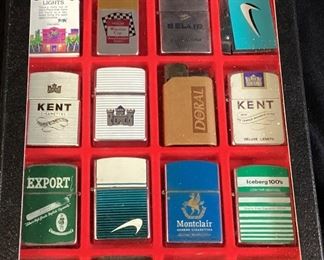 ASSORTED LIGHTER TOBACCO ADVERTISING