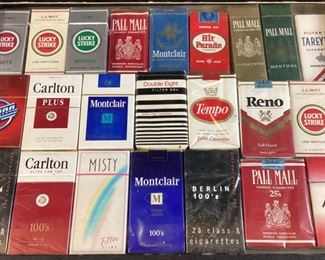 ASSORTED LIGHTER TOBACCO ADVERTISING