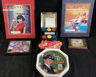 ASSORTED CAMEL CIGARETTES COLLECTIBLES