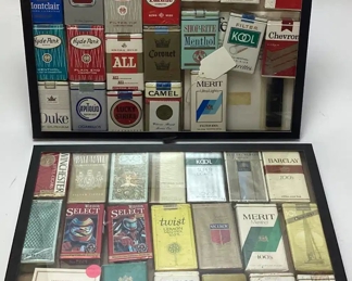 ASSORTED VTG. CIGARETTE CARTONS, VANTAGE