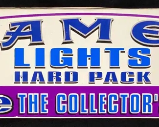 VTG. CAMEL LIGHTS HARD PACK, JOE THE COLLECTORS PACKS, FACTORY SEALED