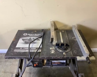BLACK DECKER WORKMATE & TABLE SAW
