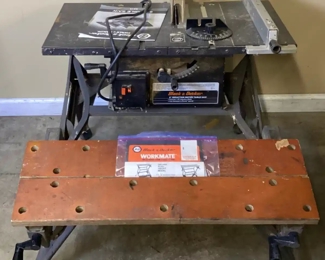 BLACK DECKER WORKMATE & TABLE SAW