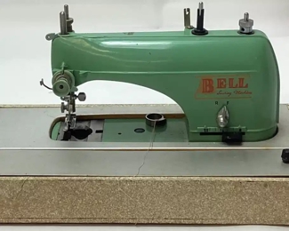 VTG. BELL MODEL 101 ELECTRIC SEWING MACH
