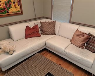 Leather Sectional