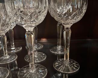 5 Waterford Lismore Wine Hocks