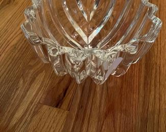 Orrefors centerpiece bowl signed and numbered 