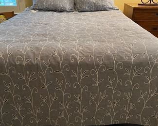 One of Two Queen Mattress Sets
Queen coverlet