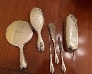 Sterling Silver Dresser Set