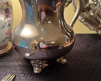Silver Plate Pitcher 