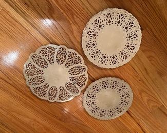 Silver plate trivets