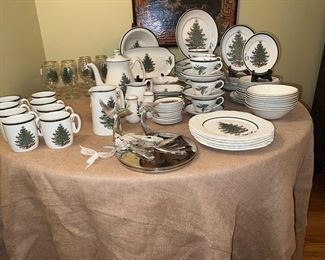 Cuthbertson "christmas tree " casual china