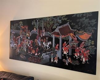 Thanh Le lacquer painting