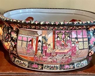 Large Chinoiserie Footbath