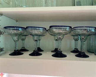Set of 8 Margarita Glasses