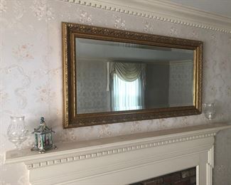 Over-The-Mantle Mirror