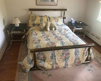 Glass & Brass Tables (matches tables in future room)