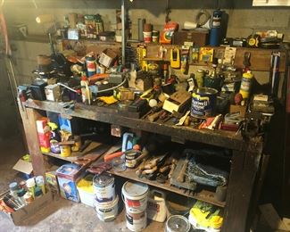 Tools including Workman's Table / Workman's Bench