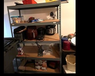 Metal Shelf- No contents included