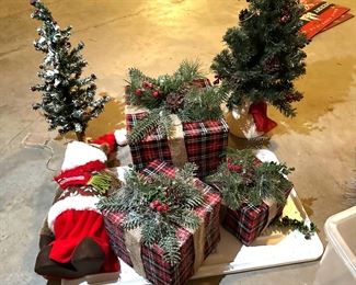 Christmas Decor- Presents, Trees and more