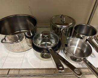 Heu I Classic, Transtherm and Williams- Sonoma Pots and Pans