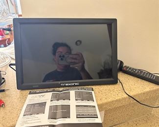 Trexonic Portable Rechargeable LED TV