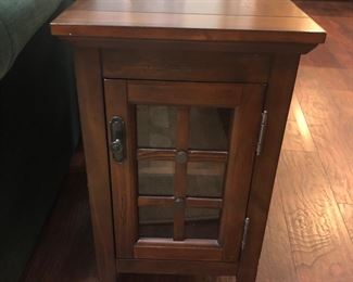 Pair of media side tables