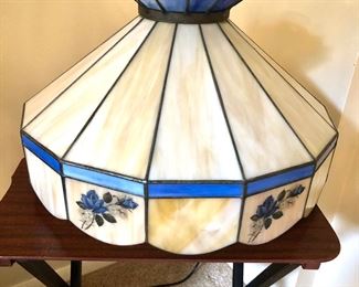 Meyda signed Tiffany style light fixture
