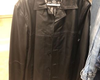 Mans leather jacket