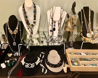 Large selection of fashion jewelry