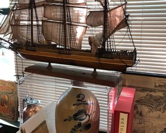 Crock has a large crack