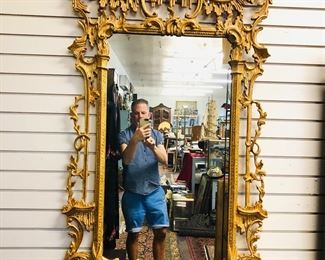  Lebarge Chinese Chippendale mirror,  large size 