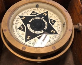 Bianchetti French ships compass