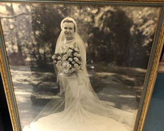 Very large wedding Bride photograph with explanation in picture following