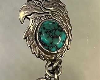 Sterling turquoise.