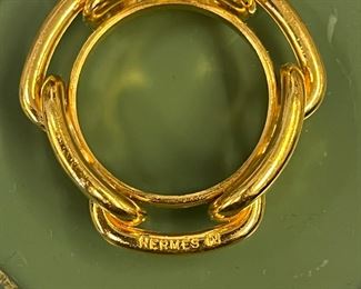 HERMES
Chaine d'ancre Scarf ring.