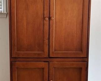 Nice Wooden Entertainment Storage Cabinet