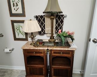 Marble Top Side Tables