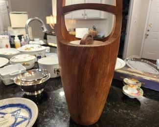 Mid-Century Teak Ice Bucket