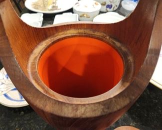 Mid-Century Teak Ice Bucket