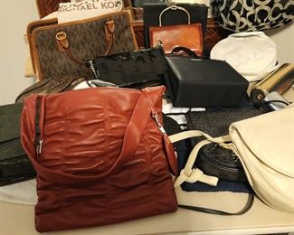 Coach, Kate Spade, Michael Kors Purses