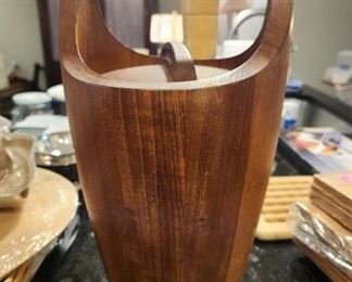 Vintage Teak Ice Bucket