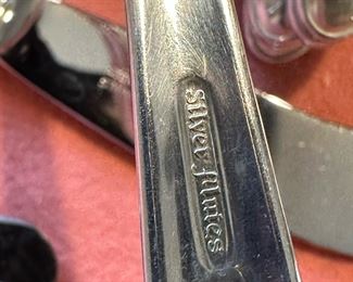 Towle STERLING Silver Flutes Flatware Set