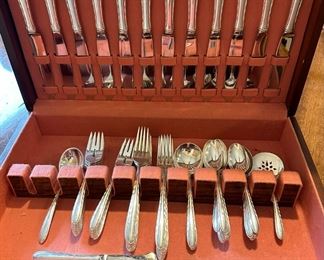 Towle STERLING Silver Flutes Flatware Set