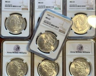 Morgan SILVER Dollars