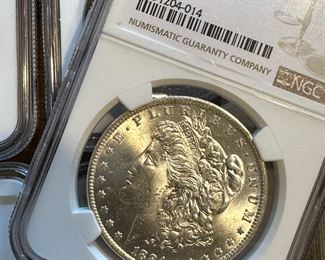 Morgan SILVER Dollars