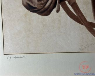 "Equipoise" Lithograph by Wallace
