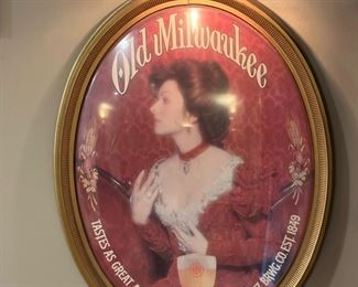 Vintage Old Milwaukee Lighted Advertising Sign